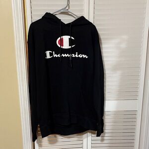 Champion Black Pullover Hoodie